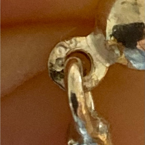 Sterling Silver Twist Earrings with Sterling Silver Backings - Picture 5 of 6